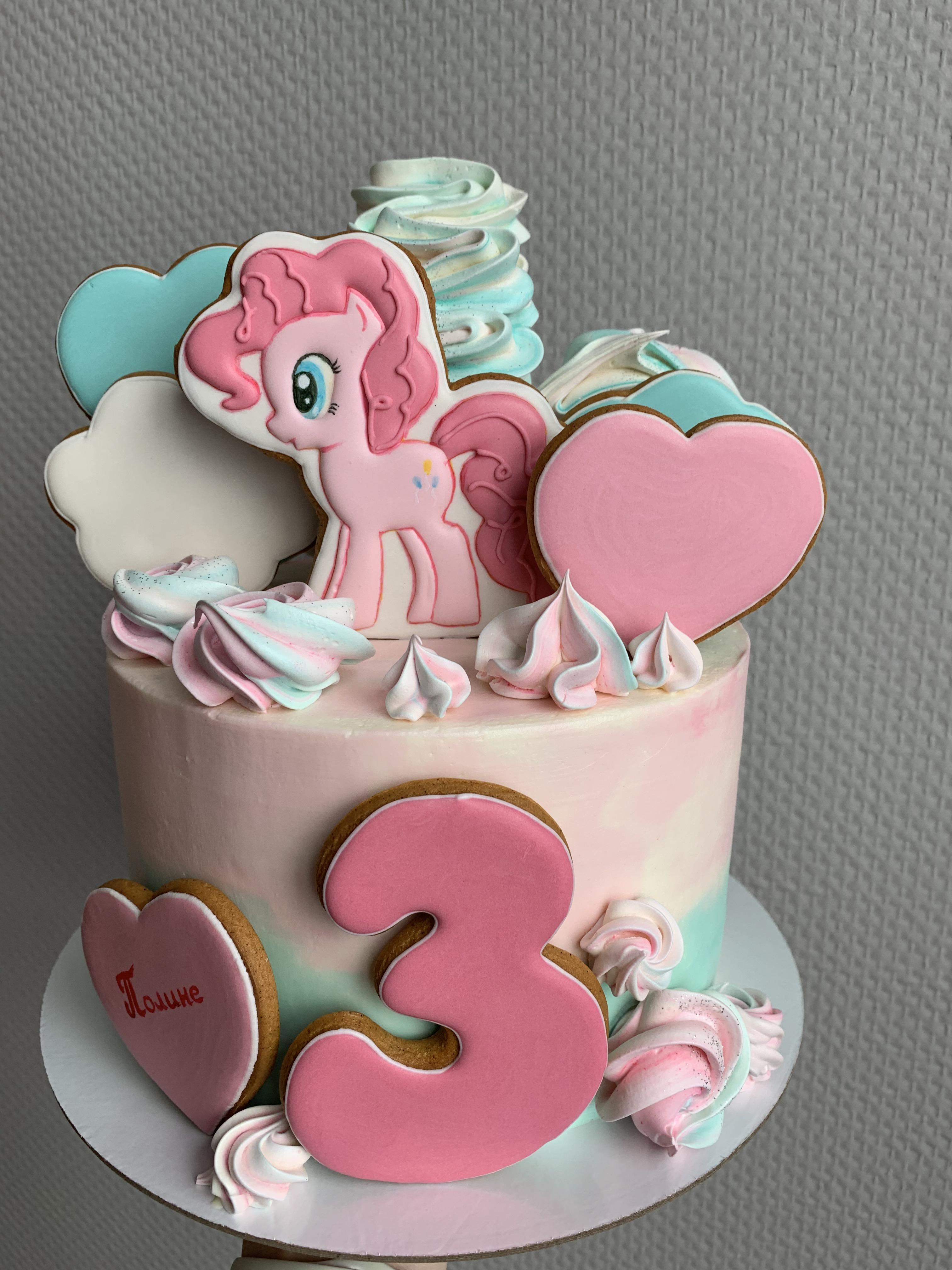 Торт с пони - Торты на заказ CakeMosCake
