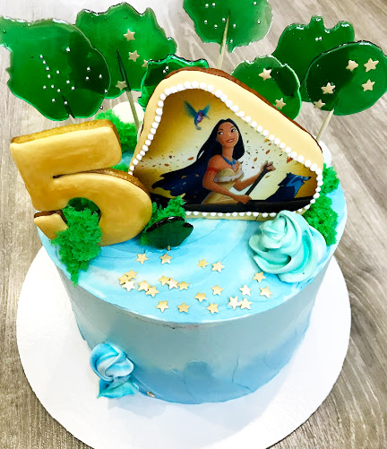 Торт Покахонтас на заказ от CakeMosCake